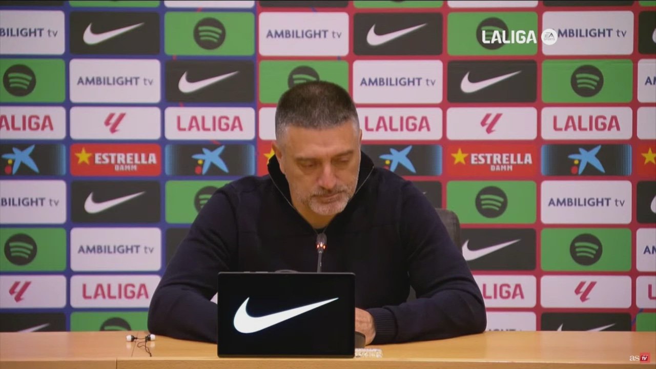 García Pimienta habla de la vuelta de Gavi ante el Sevilla