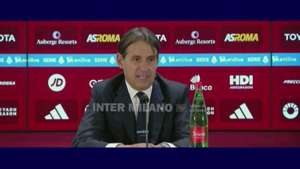 Download Video: Roma-Inter 0-1 * Simone Inzaghi: Non è semplice far bene all'Olimpico. I ragazzi sono stati bravissimi, dobbiamo continuare a lavorare