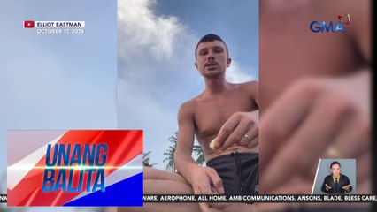 Download Video: Pagdukot umano sa American vlogger na si Elliot Eastman, iniimbestigahan na rin ng FBI | Unang Balita