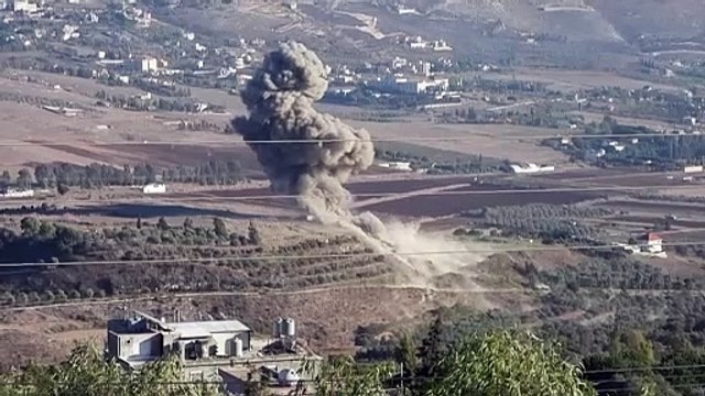 Bombardeos israelíes en suburbio sur de Beirut tras orden de evacuación