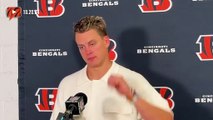 Joe Burrow on Bengals' Touchdown Drives in Win Over Browns