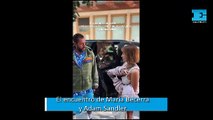 El encuentro de María Becerra y Adam Sandler