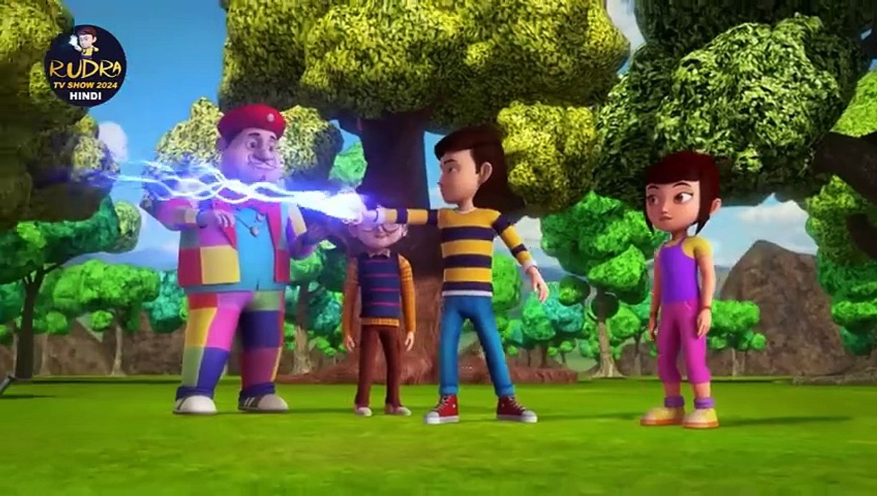 Flying Pigmies in Danger _ रुद्र _ Rudra _ Action Cartoon Episode 62 _