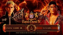 X & 石森 太二 vs ダニー・ブラック & ジョー・ランドー：新日本プロレス NJPW Royal Quest Ⅳ（2024年10月20日）