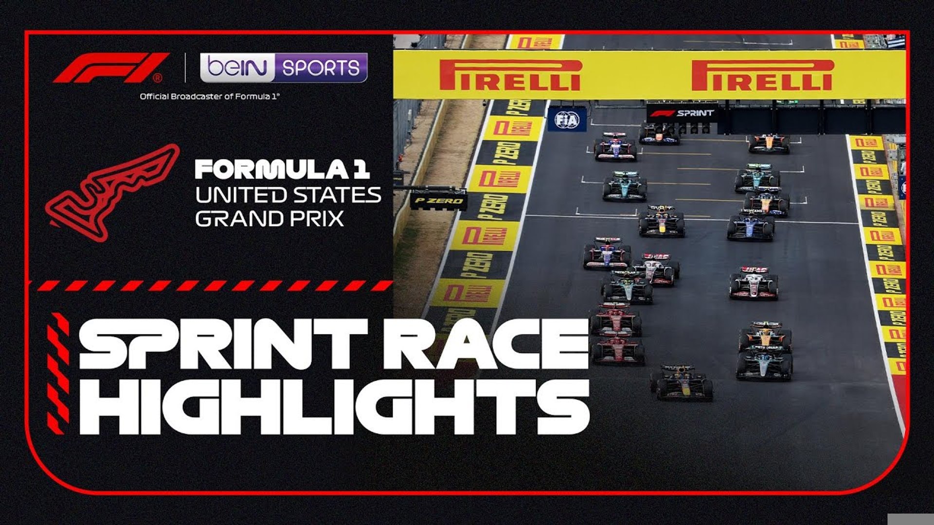 Sprint Race Highlights Formula 1 United States Grand Prix 2024 beIN