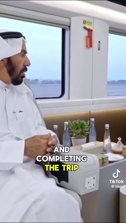 Passenger Train  Dubai to Abu Zahbi