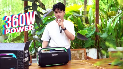 ALIEN King X ធុងបាសមនុស្សក្រៅភពគីឡូធ្ងន់  កម្លាំងដល់ទៅ 360W ️