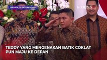 Ekspresi Mayor Teddy saat Ditunjuk Prabowo Jadi Seskab di Kabinet Merah Putih