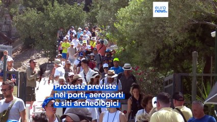 Grecia, proteste del settore turistico: i sindacati chiedono migliori condizioni salariali