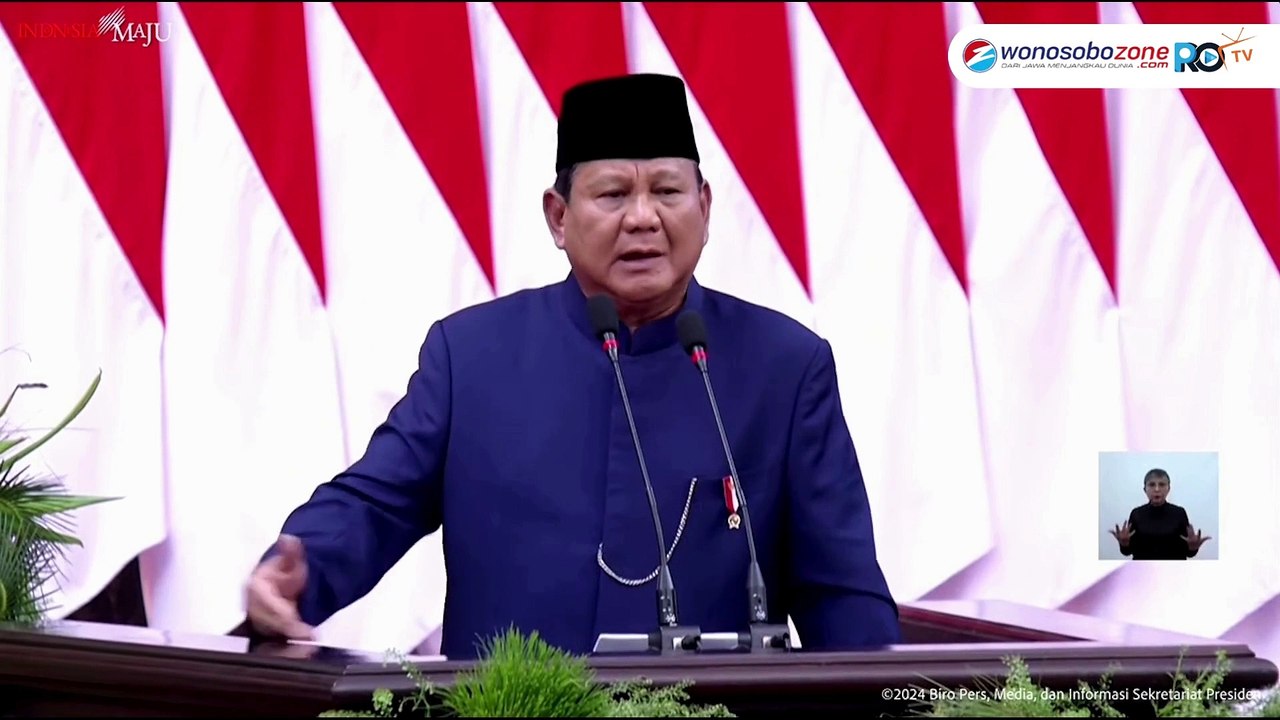Pidato Perdana Presiden Prabowo: Kita Bekerja untuk Rakyat, Bukan Kerabat atau Diri Sendiri