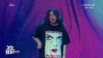 La evolución de la imitadora de Billie Eilish se hizo sentir en el escenario 