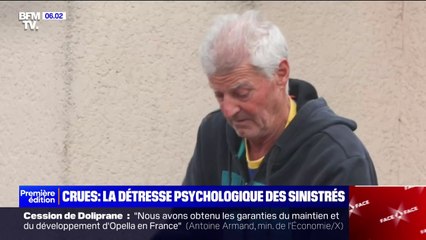 "Ça m'a tellement perturbé" : la détresse psychologique des sinistrés des inondations