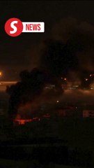 Large explosions erupt near Beirut international airport