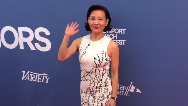 Joan Chen 2024 Newport Beach Film Festival Honors & Variety's 10 Actors To Watch Red Carpet