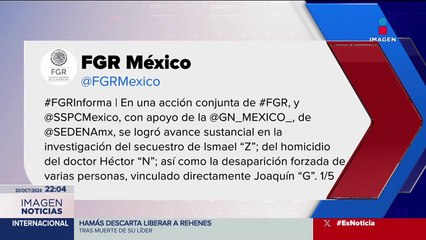 Héctor Melesio Cuén fue asesinado en el mismo lugar donde secuestraron a "El Mayo" Zambada: FGR
