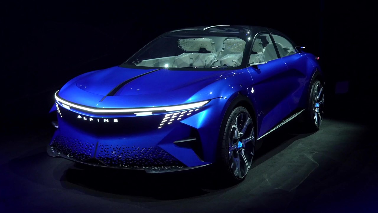 Alpine A390_β - Aussendesign - Ein sportlicher fastback-Modell