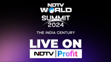 NDTV World Summit LIVE | NDTV World Summit Livestream | NDTV World Summit 2024