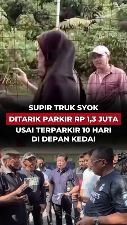 Sopir Truk Syok Ditarik Parkir Rp1,3 Juta Usai Terparkir 10 Hari di depan Kedai