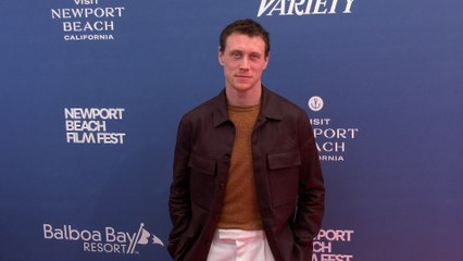 George MacKay 2024 Newport Beach Film Festival Honors & Variety's 10 Actors To Watch Red Carpet