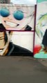 Anime & Manga Street Art in Santiago 