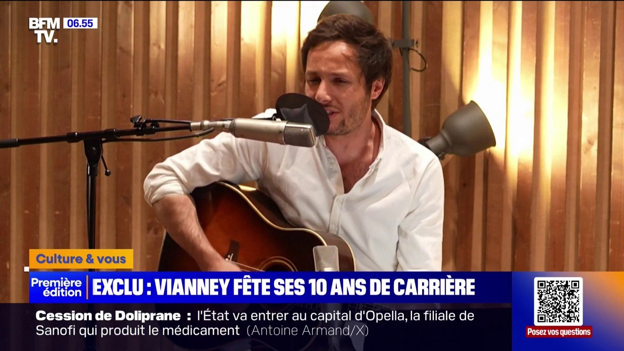 Vianney en concert caritatif à Paris pour fêter ses 10 ans de carrière