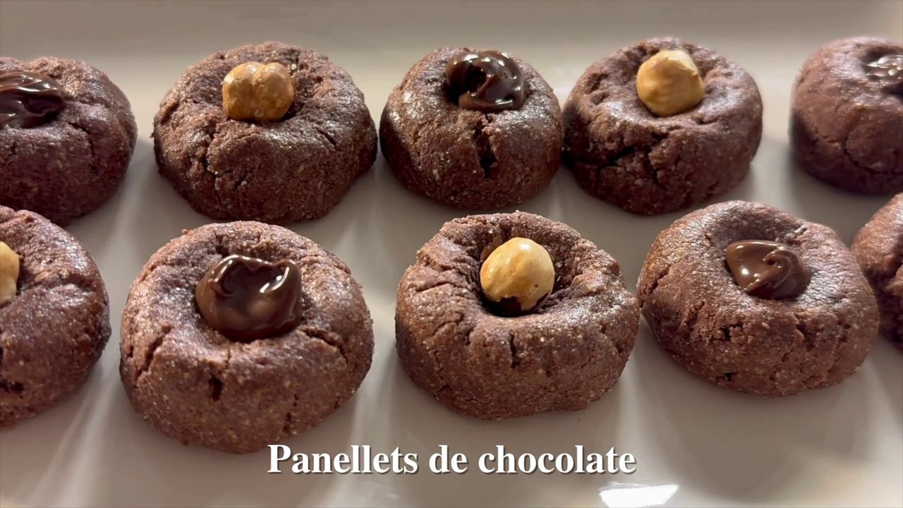 Panellets de chocolate