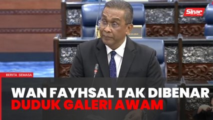 Pembangkang persoal MP Machang tidak dibenar duduk di Galeri Awam