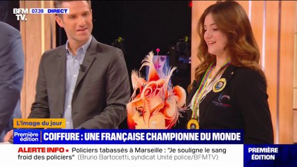 La championne du monde de coiffure est française