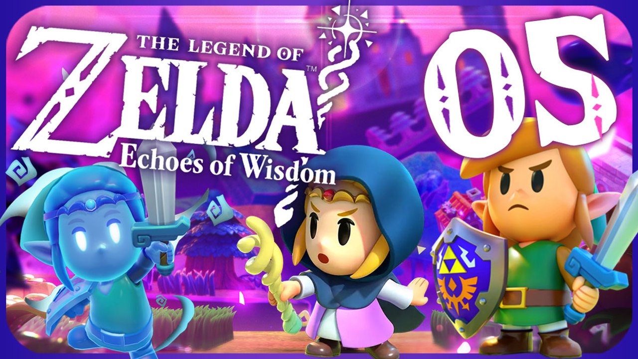 The Legend of Zelda: Echoes of Wisdom Walkthrough Part5 (Switch)