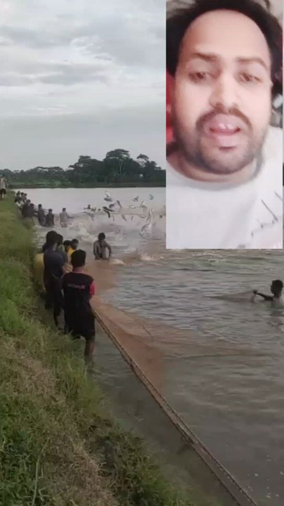 fishing time at river Brahmaputra
