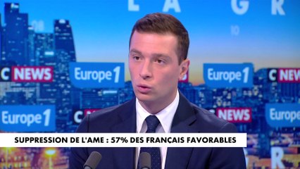 Jordan Bardella : «La hausse du budget de l'aide médicale d'état est pour nous une ligne rouge»