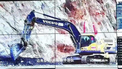 Çin’deki dünyanın en yüksek beton yüzlü kaya dolgu barajında inşaat hızla ilerliyor