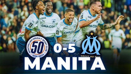 ❤️ GREENWOOD WAHI HOJBJERG ET L'OM ÉCLATENT MONTPELLIER (0-5) ! UN RÉGAL !