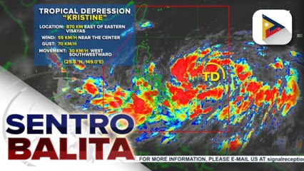 Trough ng Bagyong #KristinePH, nagpapaulan na sa ilang bahagi ng bansa