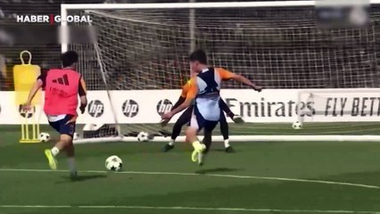 Real Madrid antrenmanına Arda Güler damgası, formayı istiyor