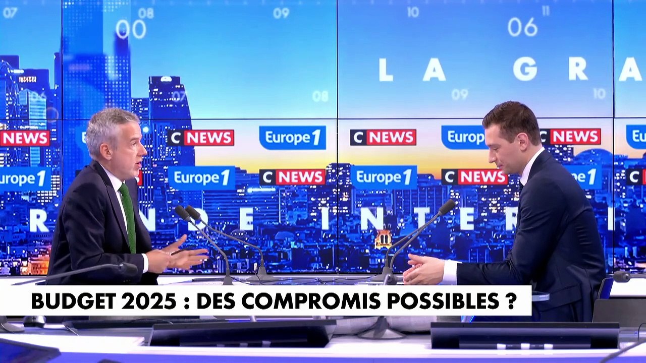 «Je pense que la Macronie a cherché à dissimuler la réalité des comptes budgétaires», déclare Jordan Bardella