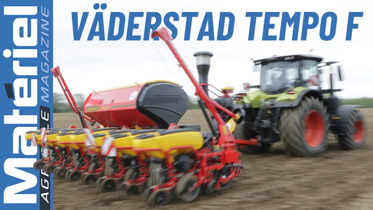 Présentation Väderstad Tempo F8 | Comparatif semoirs monograines rapides