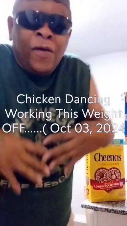 Chicken Dancing Working This Weight OFF.(Oct 03, 2024)...USA