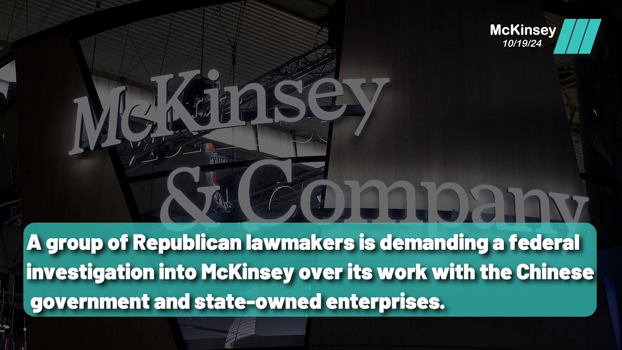 Is McKinsey Endangering U.S. Security ?