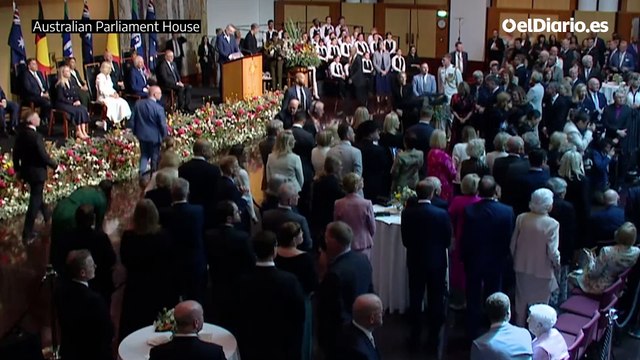Una senadora australiana aborigen irrumpe en un acto de Carlos III en el Parlamento: “Devuélvenos nuestra tierra”