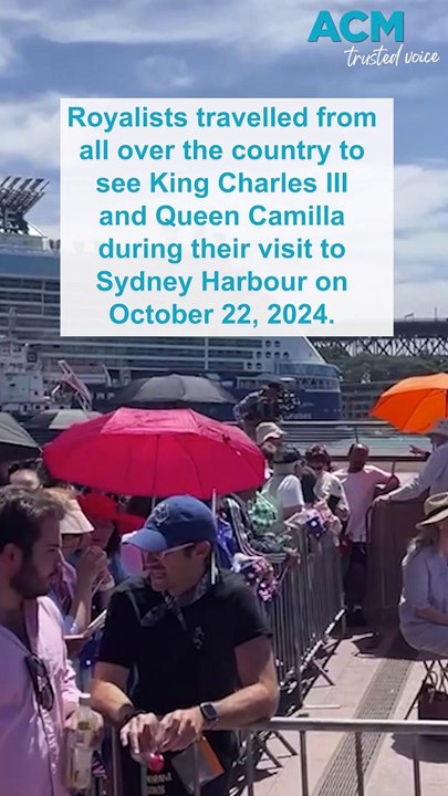 Royalists hopeful for a glimpse of King Charles III in Sydney