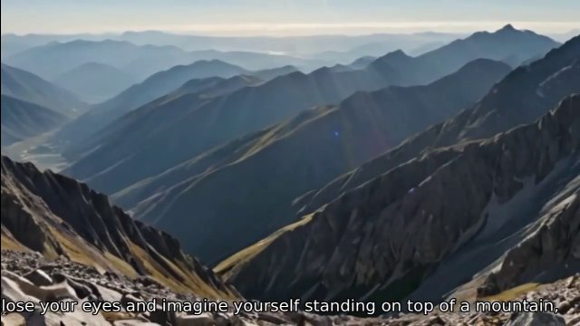 Success Visualization: Guide viewers through a success-focused visualization