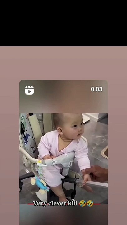 Baby laughter