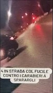 Spari in strada, la paura degli automobilisti di passaggio