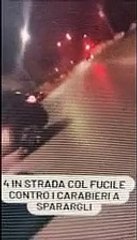 Spari in strada, la paura degli automobilisti di passaggio