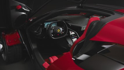 Der Ferrari F80 - Das Interieurdesign