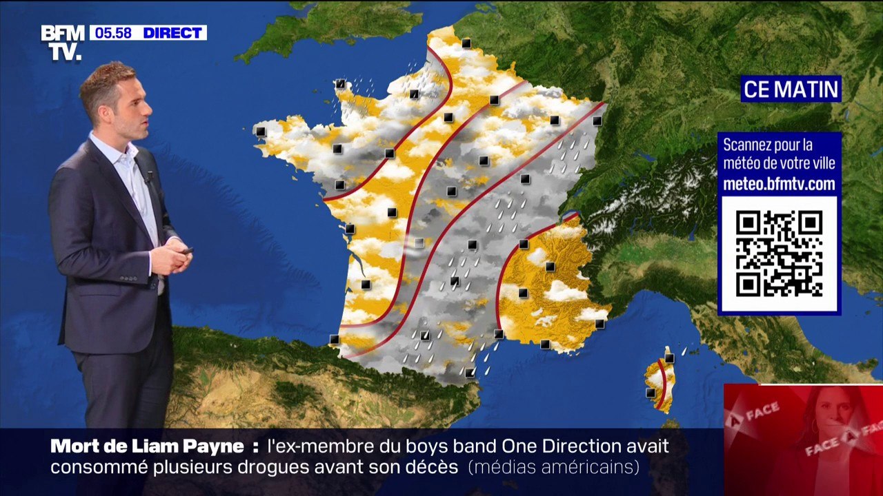 Les pluies de la tempête Ashley s'infiltrent dans les terres avant le retour du beau temps mercredi