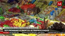 SEP prohíbe la venta de comida chatarra en escuelas de todo el país