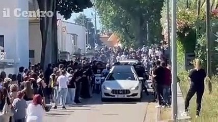 L'ultimo saluto al 16enne di Corropoli travolto da un?auto