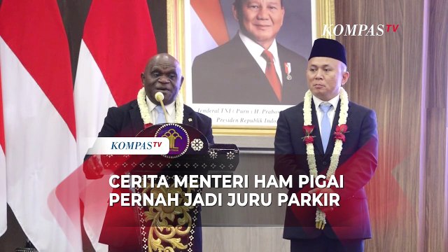 Cerita Menteri HAM Natalius Pigai Jadi Juru Parkir hingga Masuk Kabinet Merah Putih Prabowo